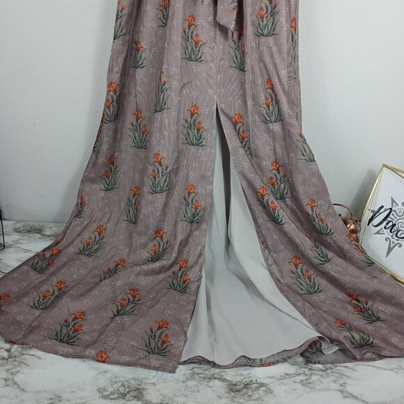 Anthropologie Sachin & Babi Isolde Sequined Maxi Dress Floral size 4 NEW - Picture 6 of 13